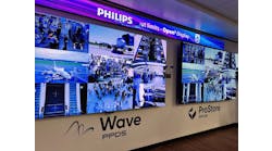 144 Philips Unite LED 6395 (27BDL6395L) and the 75” Philips Signage 3000 Series (Q-Line) display (75BDL3650Q)