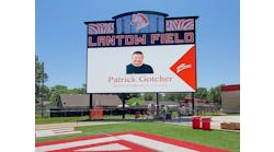 Claremore Public Schools Scoreboard Metro Sign Cor