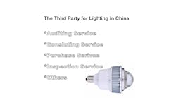 The third party purchase service for lighting products