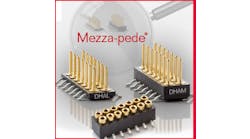 Mezza-pede® Low Profile SMT Connectors from Advanced Interconnections Corp.