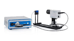 Simple measurement setup consisting of the TOP 150-BLH telescopic optical probe and the CAS 140D spectroradiometer for direct spectral radiance measurement for determining BLH hazard.